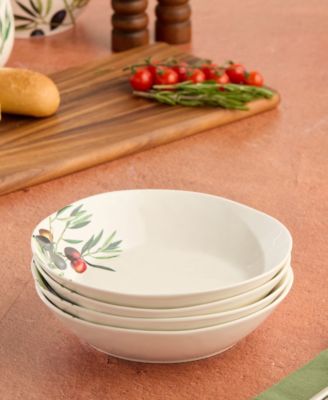 Olivia Soup Bowls, Set of 4, Service for 4