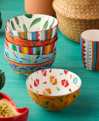 Caliente All-Purpose Bowls, Set of 6
