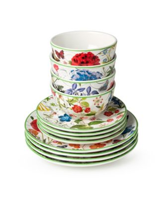 Greenhouse 16-Pc. Dinnerware Set, Service for 4