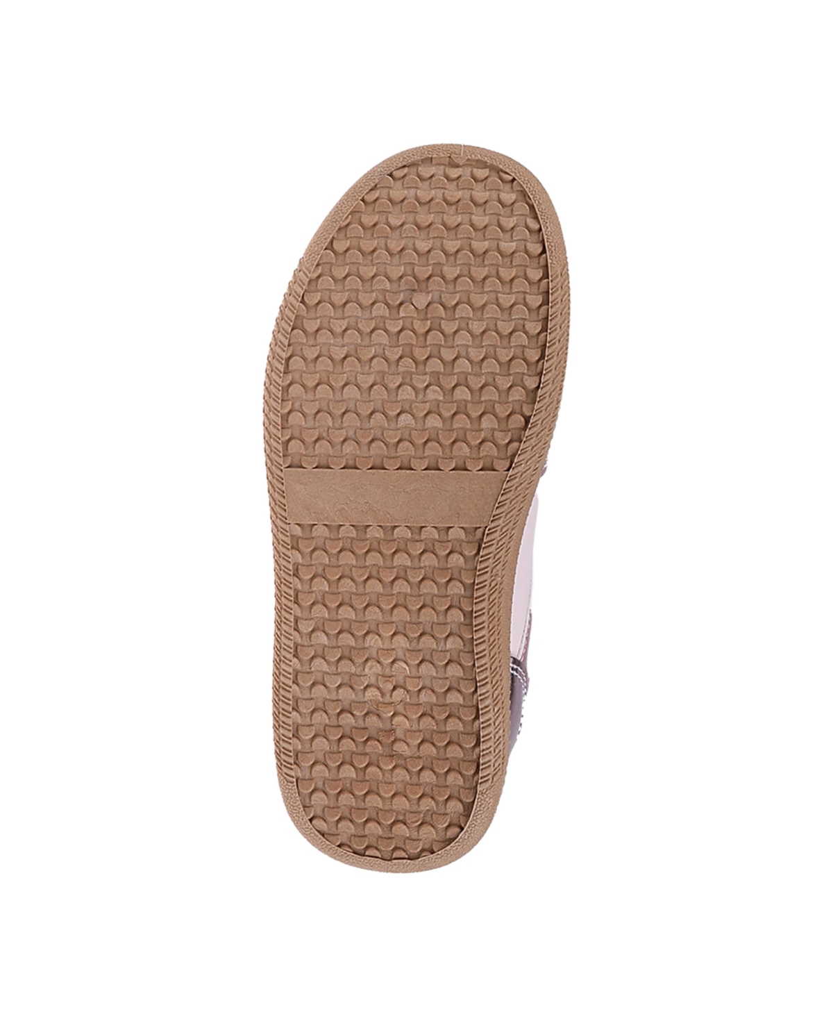 Bebe Little Girls Sparkly With Glitter Patent And Logo Rivets Sneakers In Blush