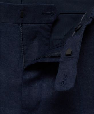 Men's Slim-Fit Tailored Trousers