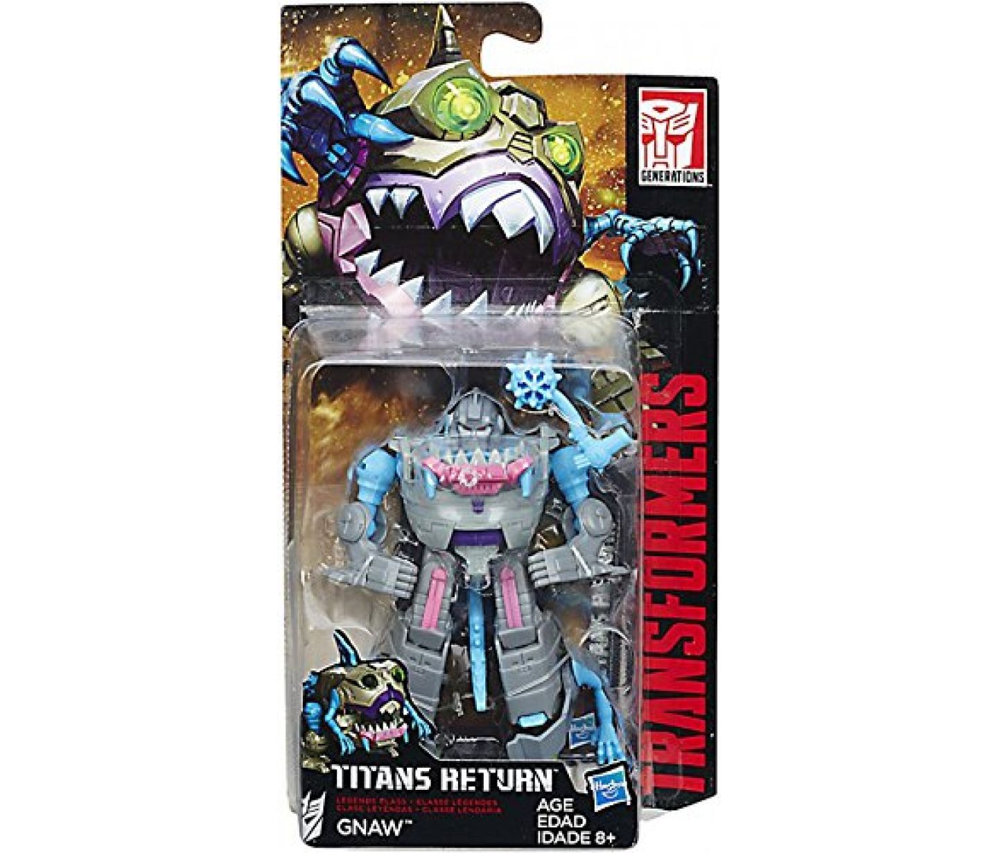 Детская фигурка Transformers Gnaw Legends Class Titans Return 3.75", от 8 лет — фото 4