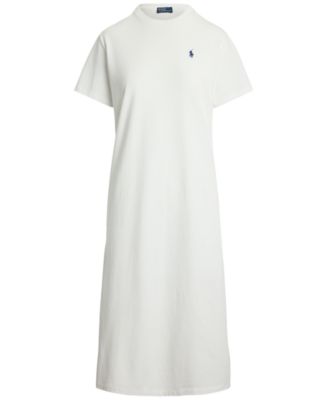 【Polo Ralph Lauren】Cotton Jersey Tee Dress Polo Ralph Lauren Women's Cotton Jersey Tee Dress - Macy's