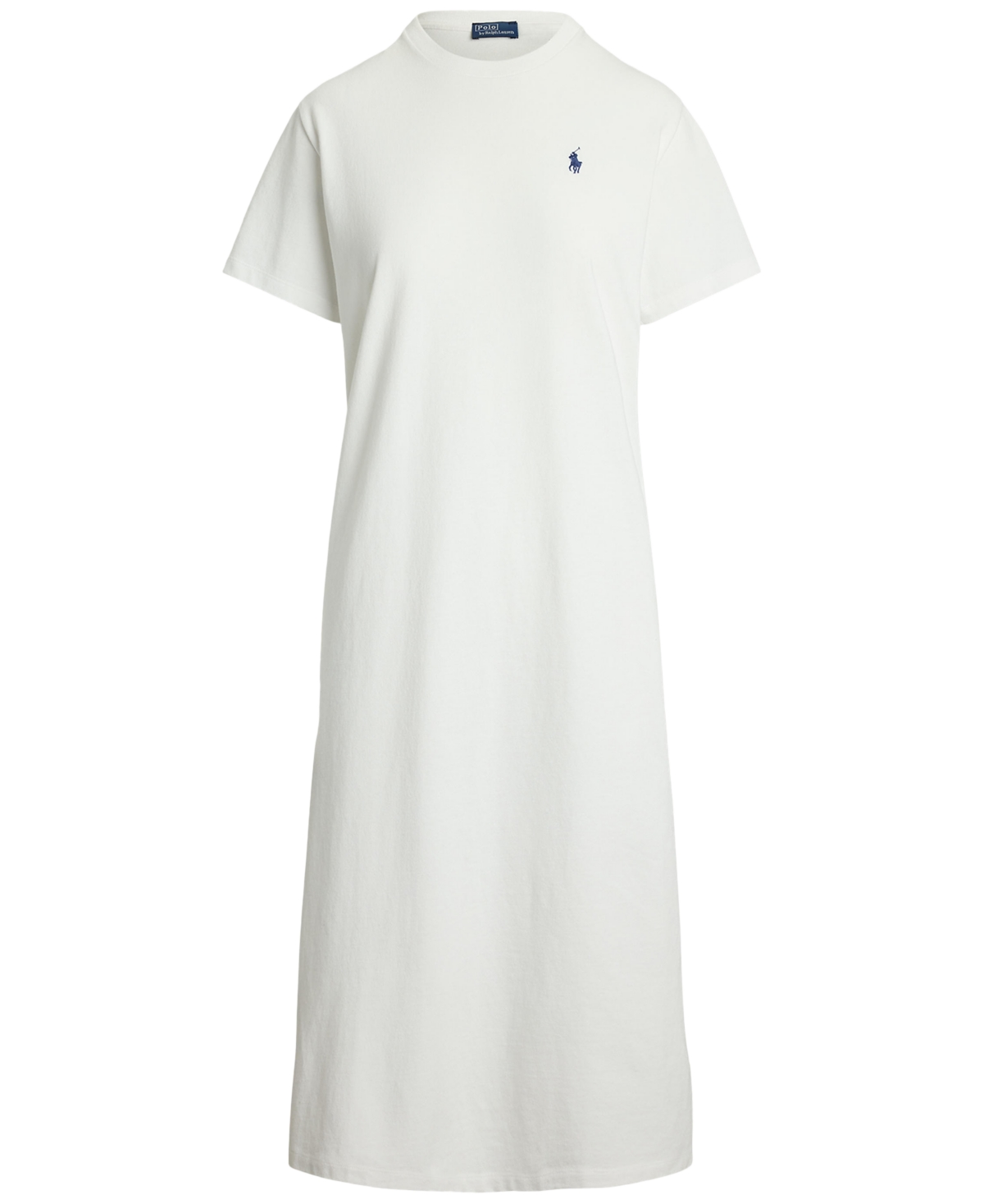 Polo Ralph Lauren Polo Pony Short-sleeved Dress In White