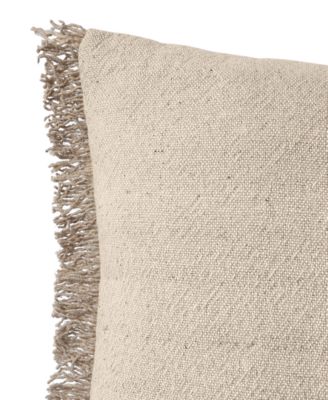 Fringe Lumbar Decorative Pillow, 14" x 36", Exclusively at Macy’s 