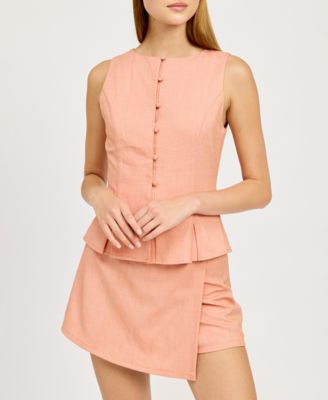 En Saison - Women's Amira Peplum Top