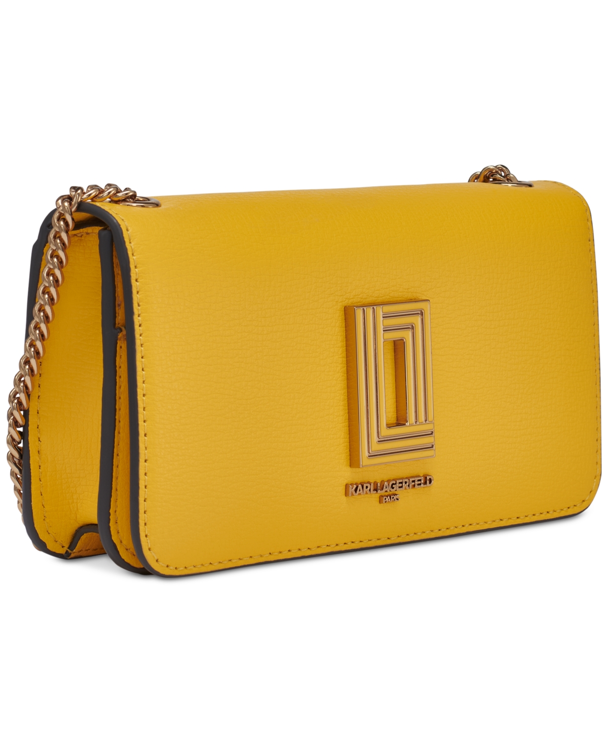 Karl Lagerfeld Kosette Shoulder Bag In Sunflower