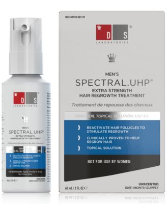 DS Laboratories - Spectral.UHP Men's Extra Strength Hair Regrowth Treatment With Minoxidil 5%, 60 ml