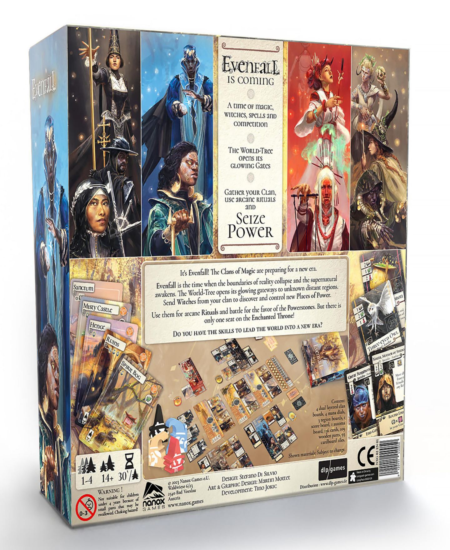Детская настольная игра Surfin Meeple Evenfall Strategy Board Game — фото 2
