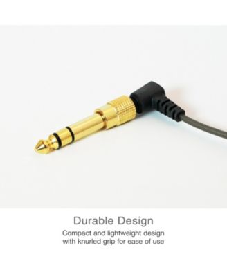 MEE Audio 1/4" (6.3 mm) Stereo Audio Adapter (2 Pack)