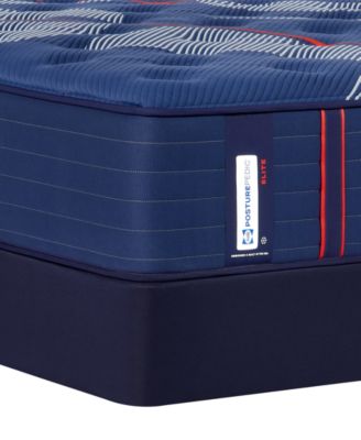 Posturepedic Elite Brenham II 15" Medium Tight Top Mattress Set - Split Queen