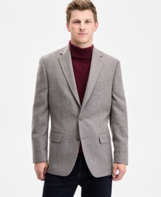 Tommy Hilfiger - Men's Modern-Fit Patterned Sport Coat