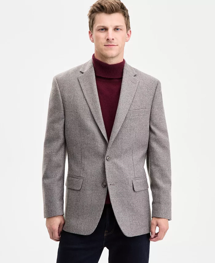 Men's Modern-Fit Wool-Blend Sport Coat - thumbnail 5