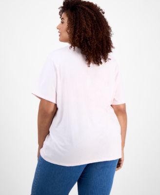 Trendy Plus Size Minnie Mouse Crewneck Tee