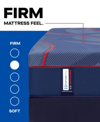 Posturepedic Elite High Point II 14" Firm Hybrid Tight Top Mattress Set - King