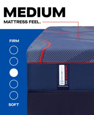 Posturepedic Elite High Point II 14" Medium Hybrid Tight Top Mattress Set - Twin XL
