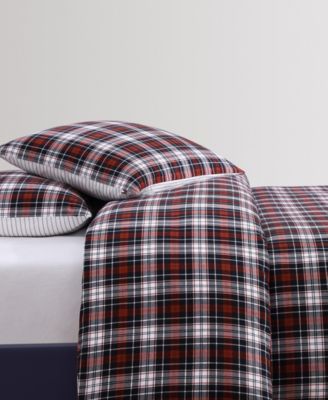 Essential Tartan Cotton 3-Pc. Comforter Set, King