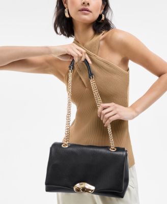 Ajae Flap Sculpt Shoulder Bag, Exclusively at Macy's