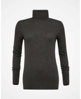 Women's Merino Roll Neck Fitted Sweater