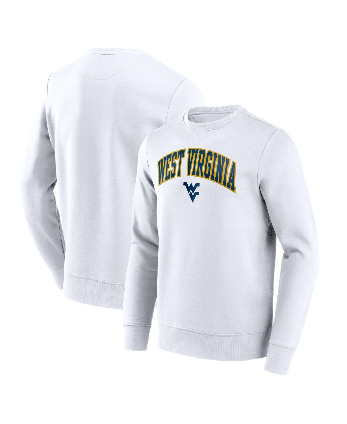 Fanatics Men's White West Virginia Mountaineers Core Long Sleeve T-shirt In White