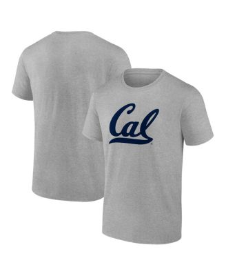 Fanatics - Men's  Gray Cal Bears Primary Logo T-shirt