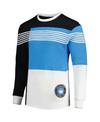 Men's Black Charlotte FC Logo Pullover Sweatshirt