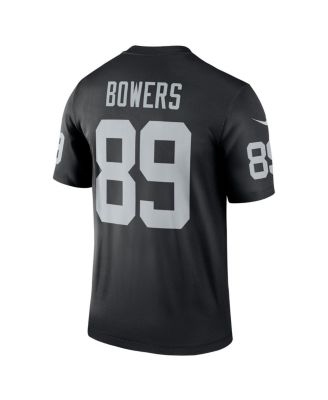 Men's Brock Bowers Black Las Vegas Raiders Team Legend Jersey