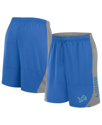 Fanatics - Men's Blue Detroit Lions No Defense Shorts
