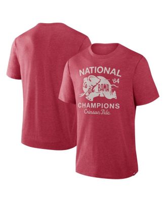 Fanatics - Men's  Crimson Alabama Crimson Tide Dynamic Showdown Tri-Blend T-shirt