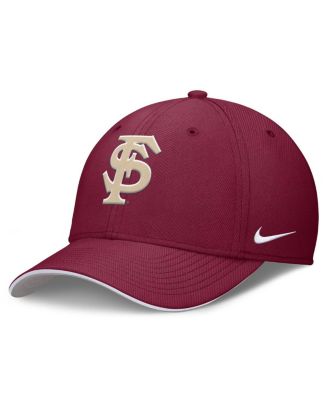 Nike - Men's  Garnet Florida State Seminoles 2025 Dugout Coaches Rise Swoosh Performance Flex Hat