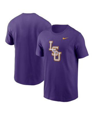 Nike - Men's  Purple LSU Tigers Baseball Logo T-shirt