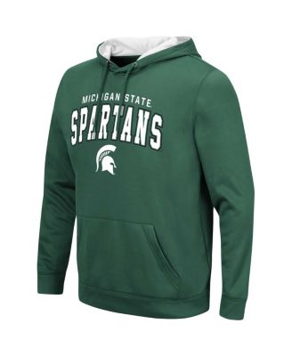 Men's Green Michigan State Spartans Resistance&nbsp;Pullover Hoodie