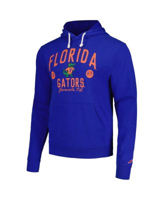 Men's Royal Florida Gators Bendy Arch Essential Pullover Hoodie