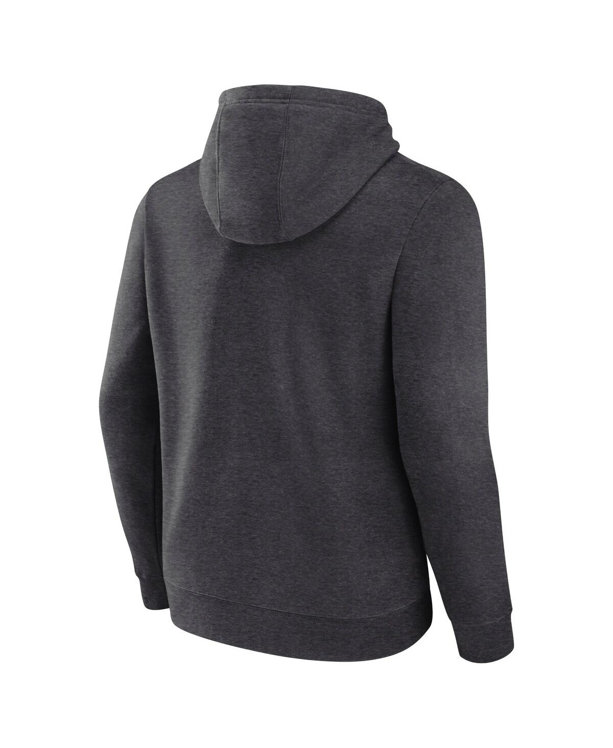 Fanatics Men's Charcoal Oklahoma Sooners Primary Logo Pullover Hoodie In Charcoal