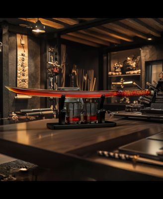 Samurai Sword Large Whiskey and Wine Decanter Set