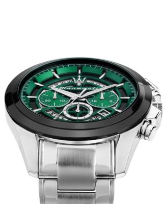 Men's Chronograph Stainless Steel Watch, 45mm