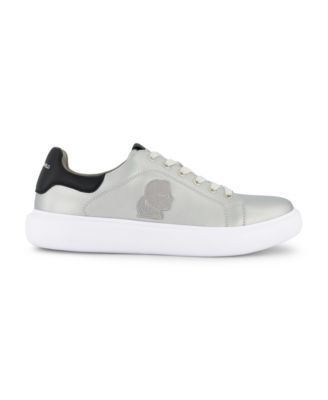 Men's Embroidered Karl Head Profile Sneakers