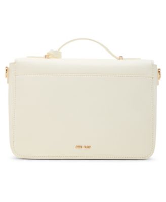 Belted Flap Small Satchel Bag 