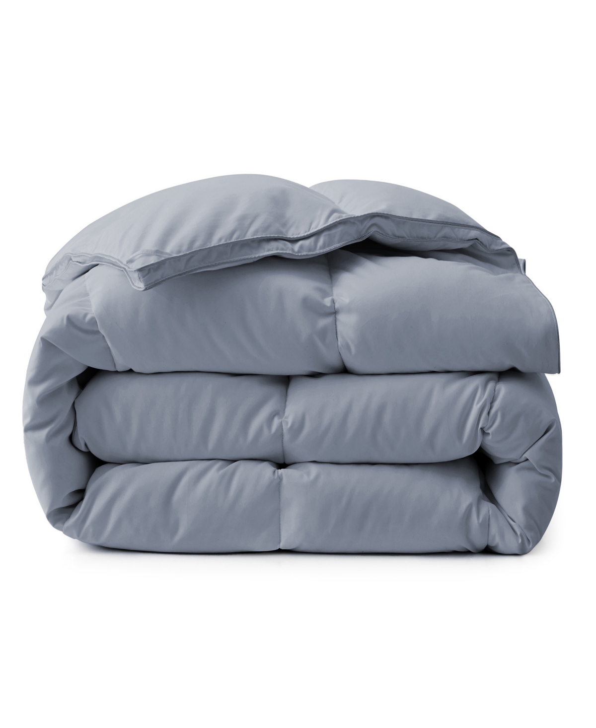 Unikome Heavyweight Goose Down Fiber Comforter, King In Blue