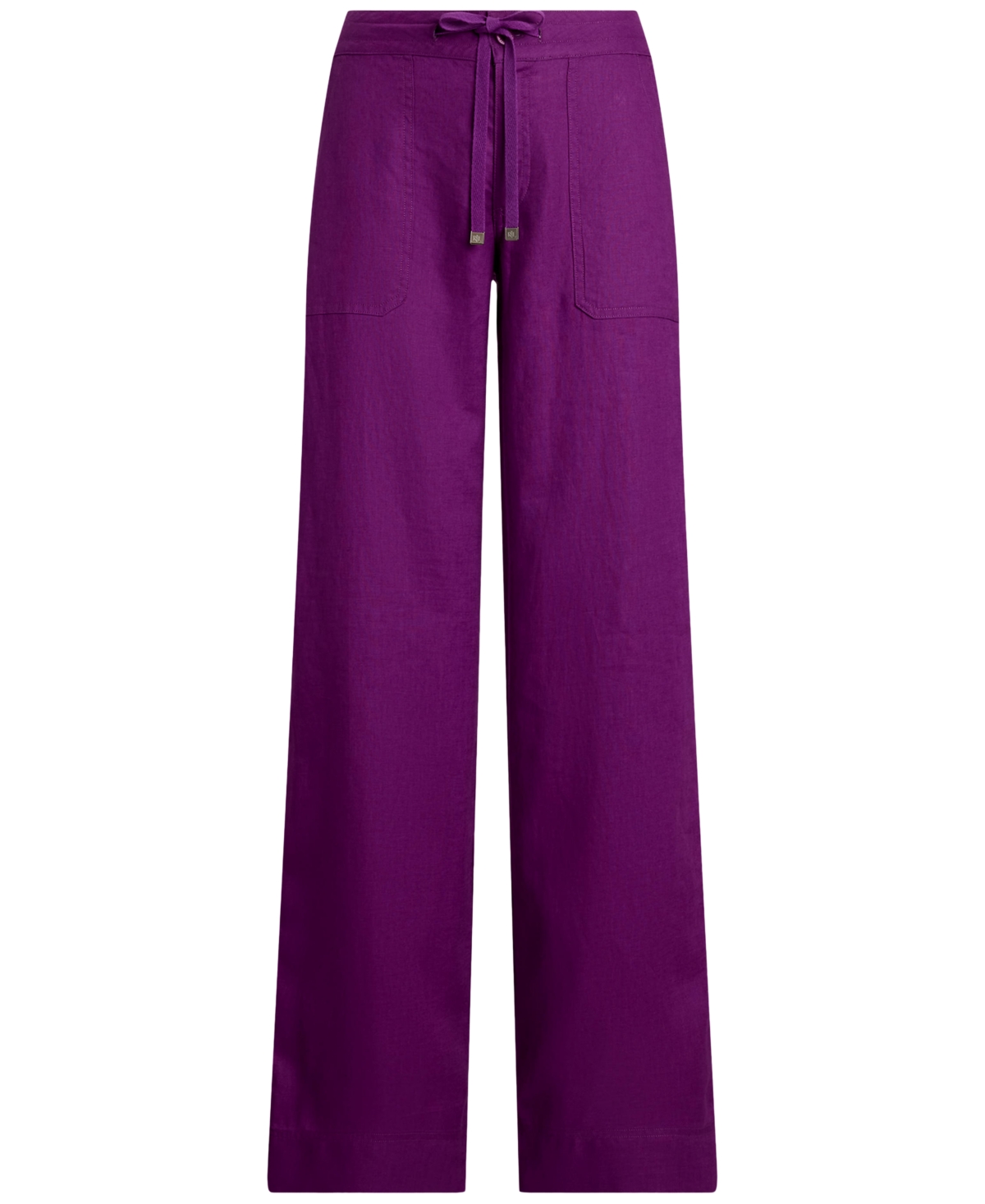 Shop Ralph Lauren Wide-leg 100% Linen Pants, Regular & Petite