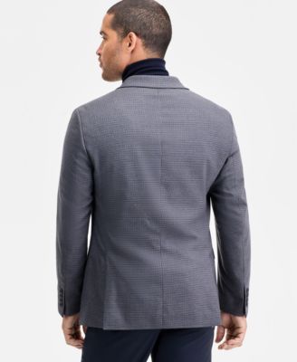 Men's Slim-Fit Techni-Cole Plaid Sport Coat