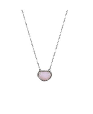 Birthstone Necklace .925 sterling silver