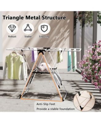 Portable Laundry Clothes Storage Drying Rack