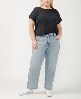 Plus Size 90s High Rise Relaxed Jeans