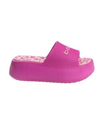 Little and Big Girls Trendy and Comfortable Summer Platform Slides
