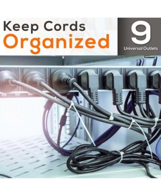 15 Amp Power Supply Control Unit – Rack Mountable with 9 Outlets (1800VA)