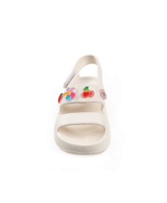 Little Girls Cute and Comfortable Summer with Charms Sandals