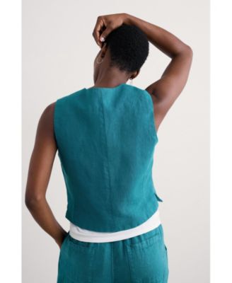 Women's Blinker Button Front Vest