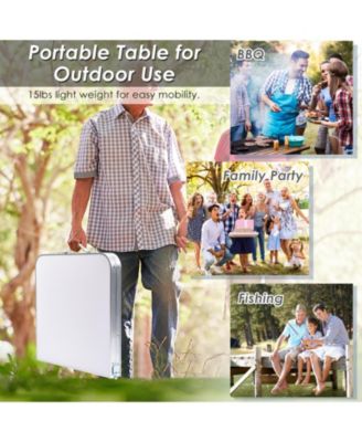 Height Adjustable Folding Camping  Table