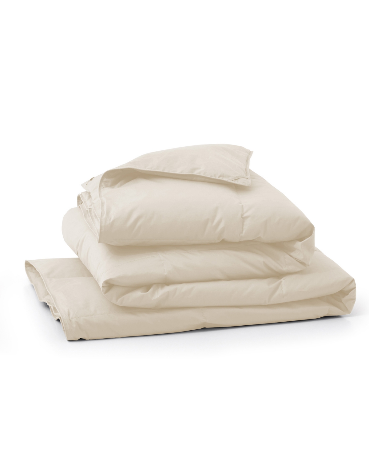 Unikome Luxurious Comfort Cotton Goose Down Feather Comforter, California King